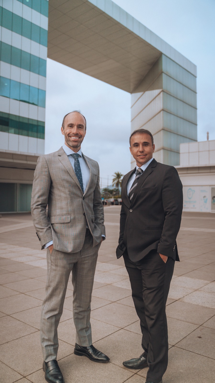 Dr. Palladino e Dr. Fábio Melchiades